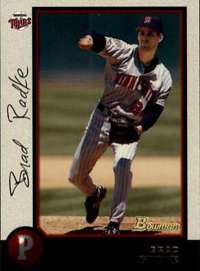 Brad Radke #13 Baseball Cards 1998 Bowman