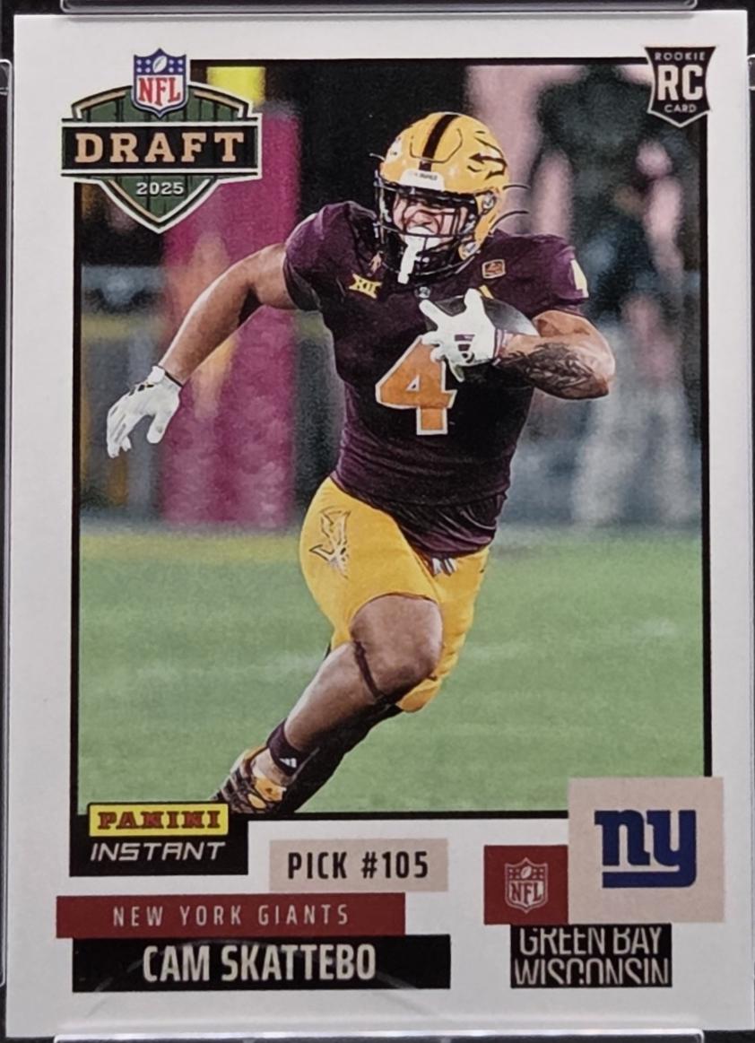 2025 Cam Skattebo #NFLDN-36