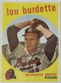 Lou Burdette (1959 Topps)