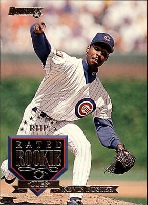 Kevin Foster #296 Baseball Cards 1995 Donruss