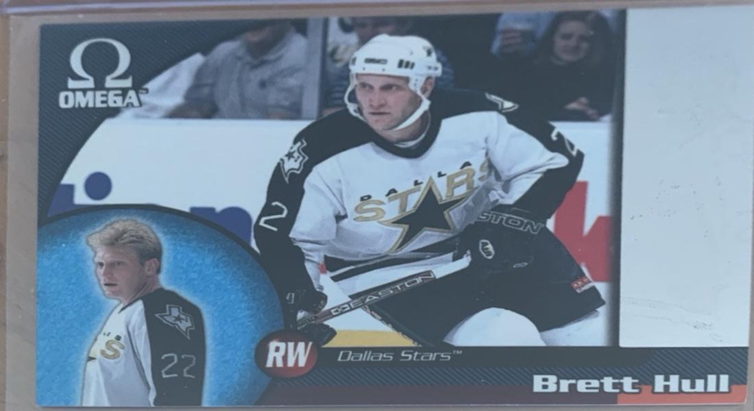 Brett Hull #70 1998 Pacific Omega Hockey