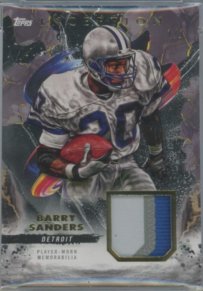 Barry Sanders [Gold] #RC-BSA