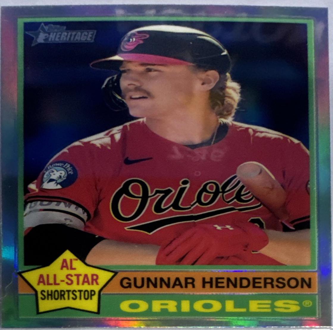 Gunnar Henderson [Refractor Chrome Variation] #174