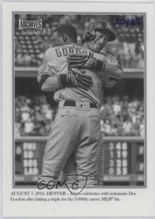 Ichiro #CITM-I Baseball Cards 2019 Topps Archives Snapshots Captured in the Moment