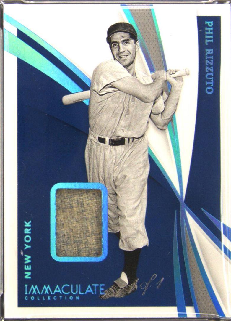 Phil Rizzuto #15 Baseball Cards 2021 Panini Immaculate Collection