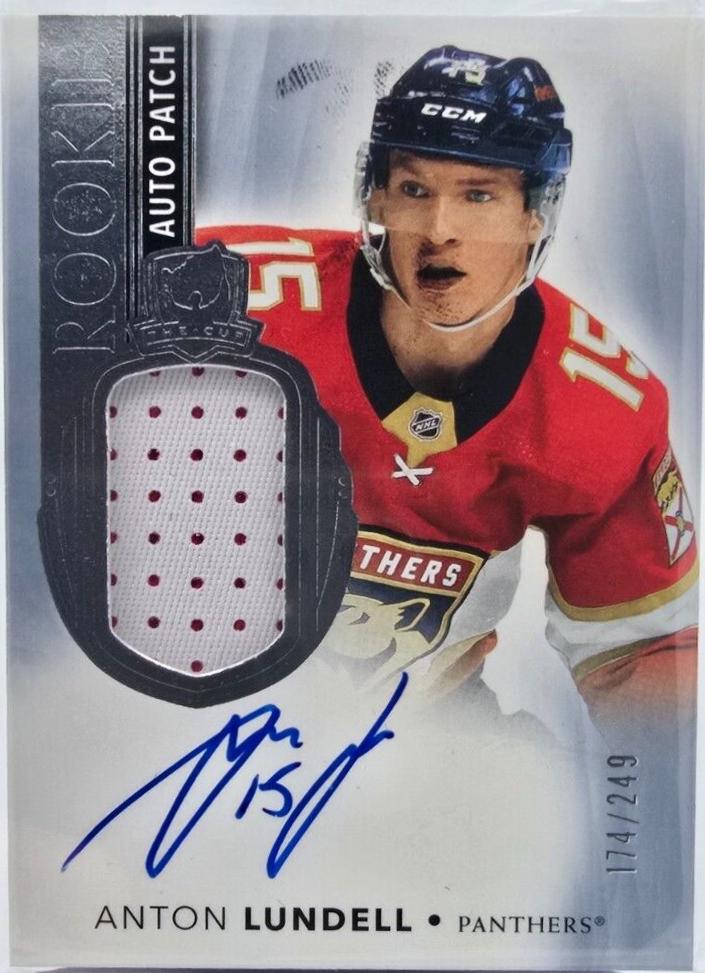 Anton Lundell #187 2021-22 Upper Deck The Cup Hockey