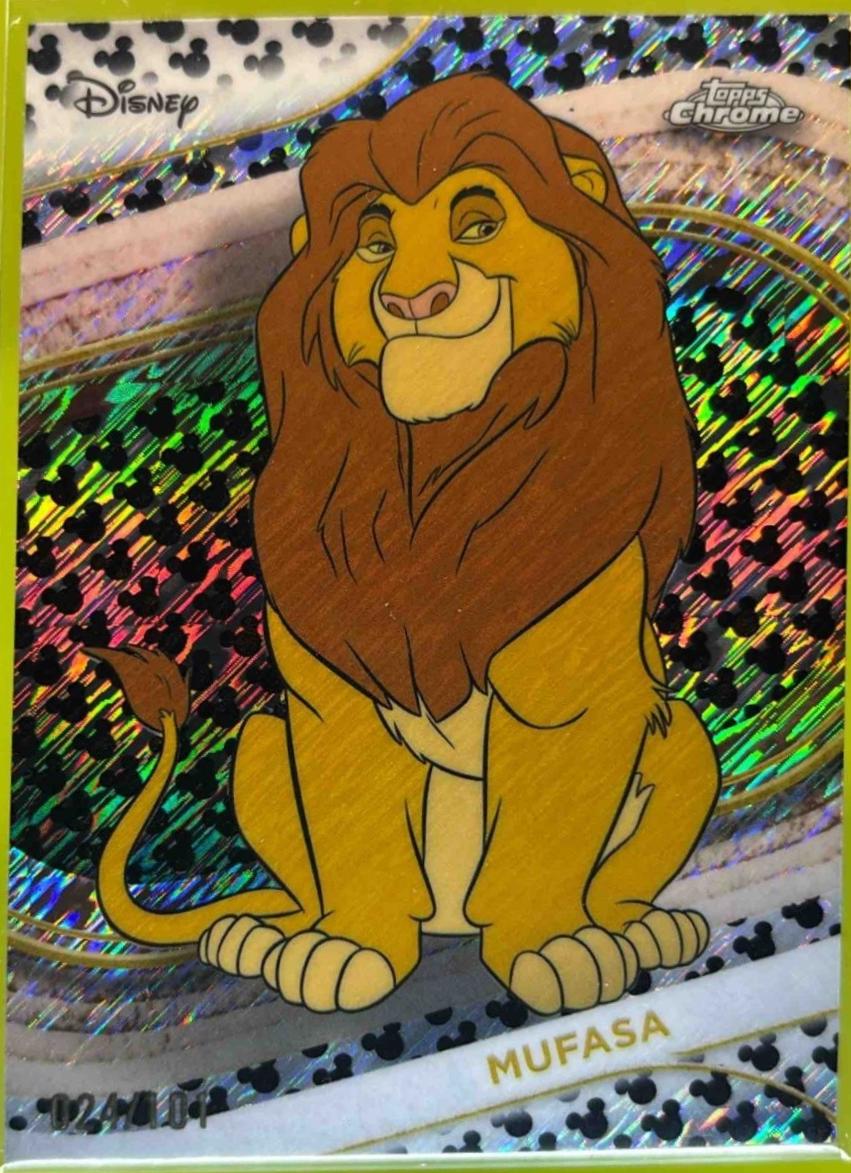 Mufasa [Black White Logo Refractor] #96