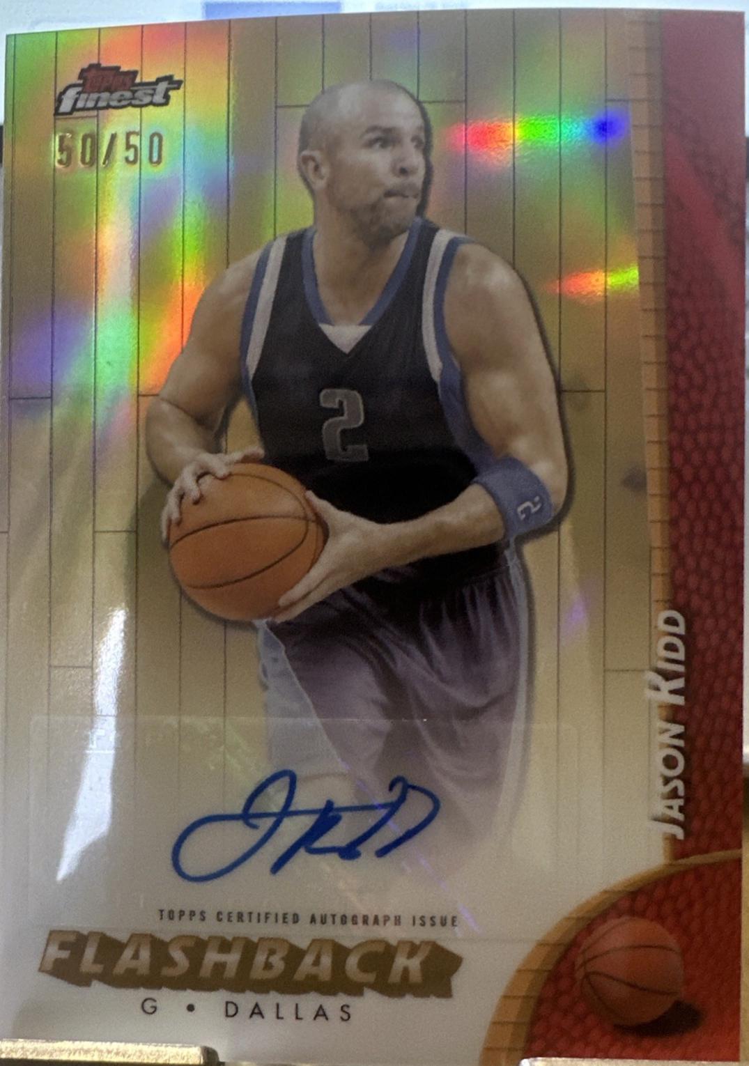 Jason Kidd [Gold Refractor] #FBA-JK