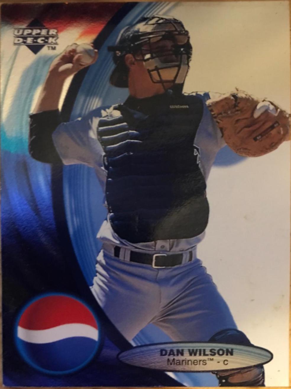 Dan Wilson #PM-17 Baseball Cards 1998 Upper Deck Pepsi Mariners