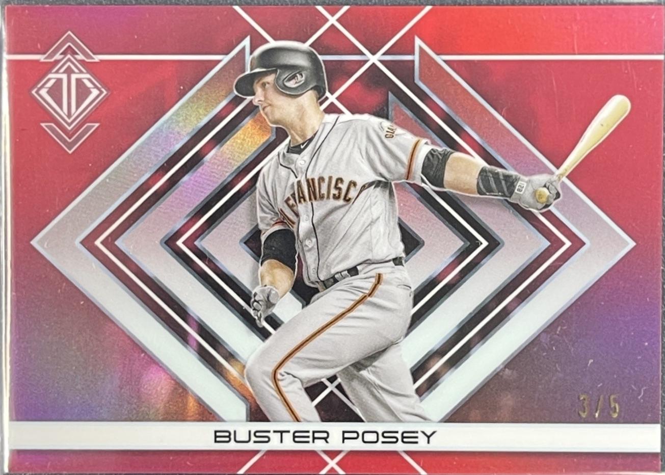 Buster Posey [Red Image Variation] #79