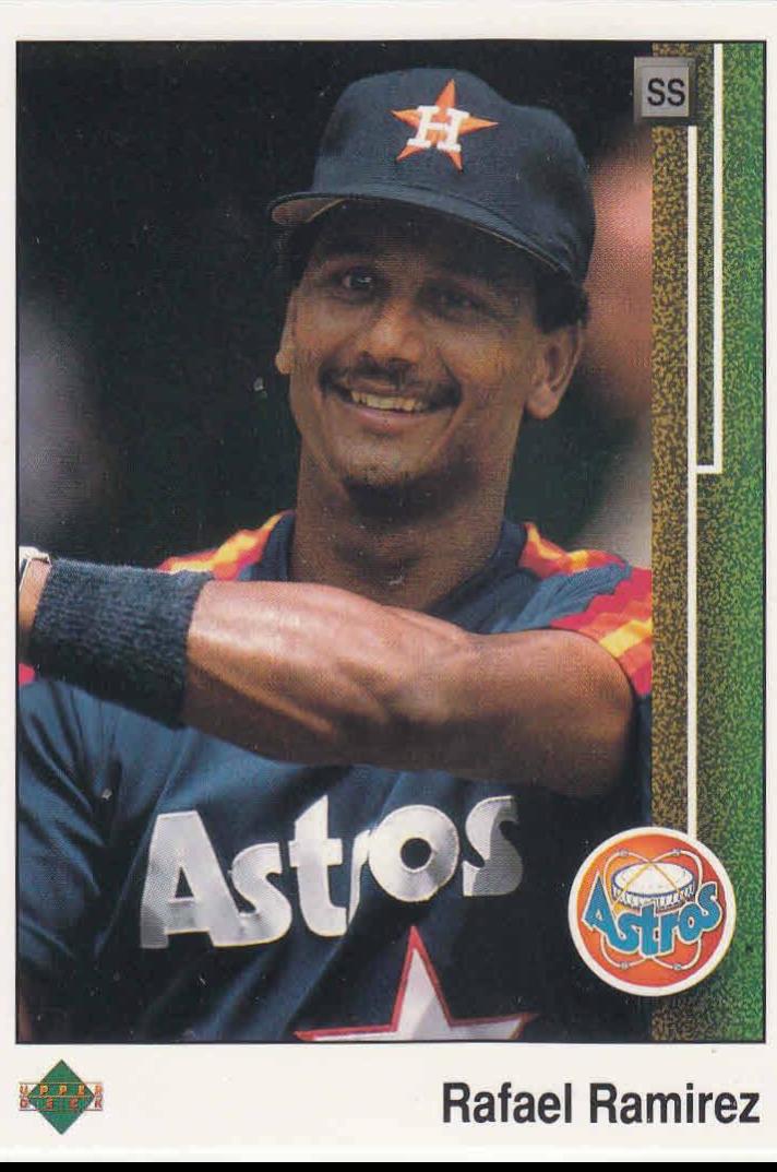 Rafael Ramirez (1989 Upper Deck)
