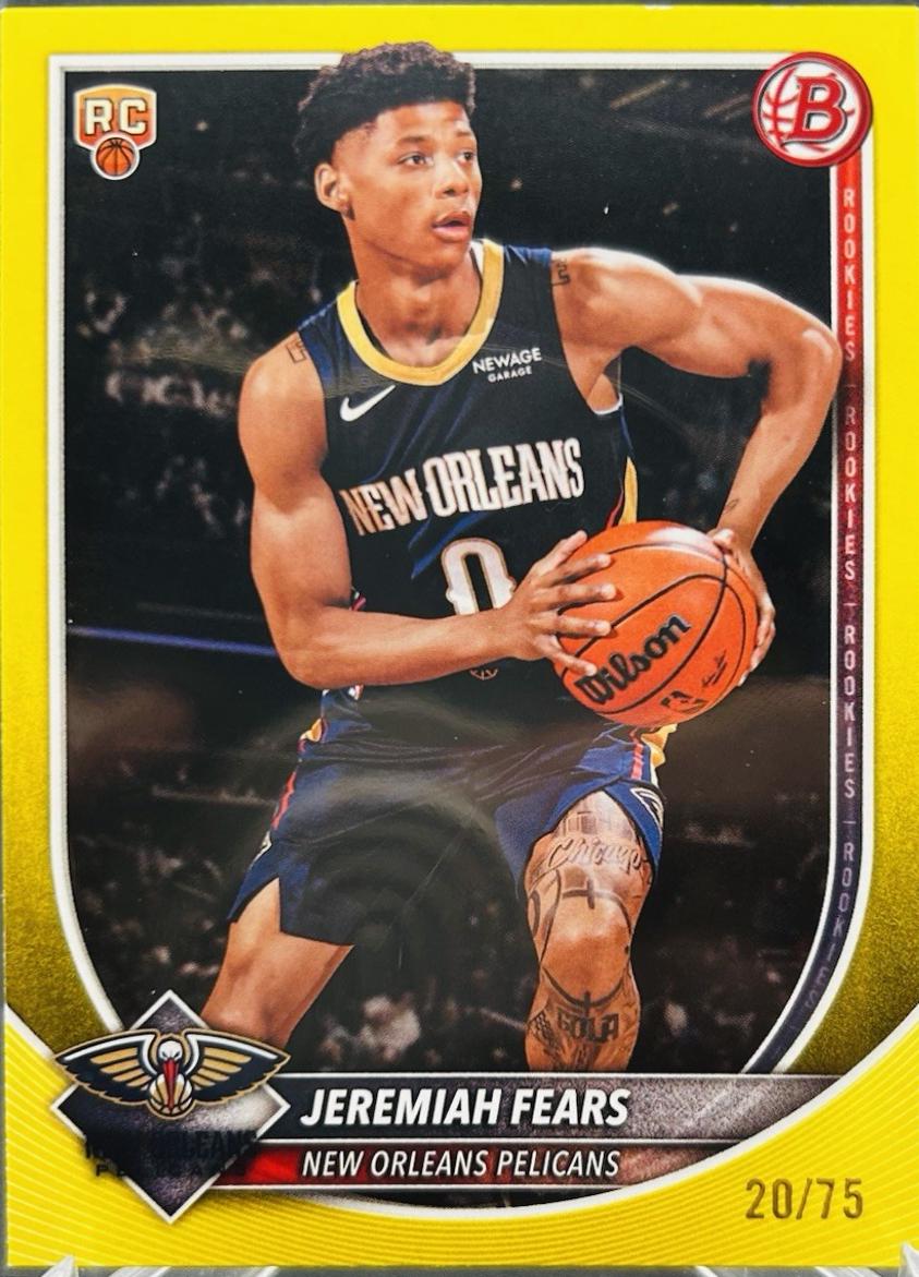 Jeremiah Fears [Yellow Border] #7