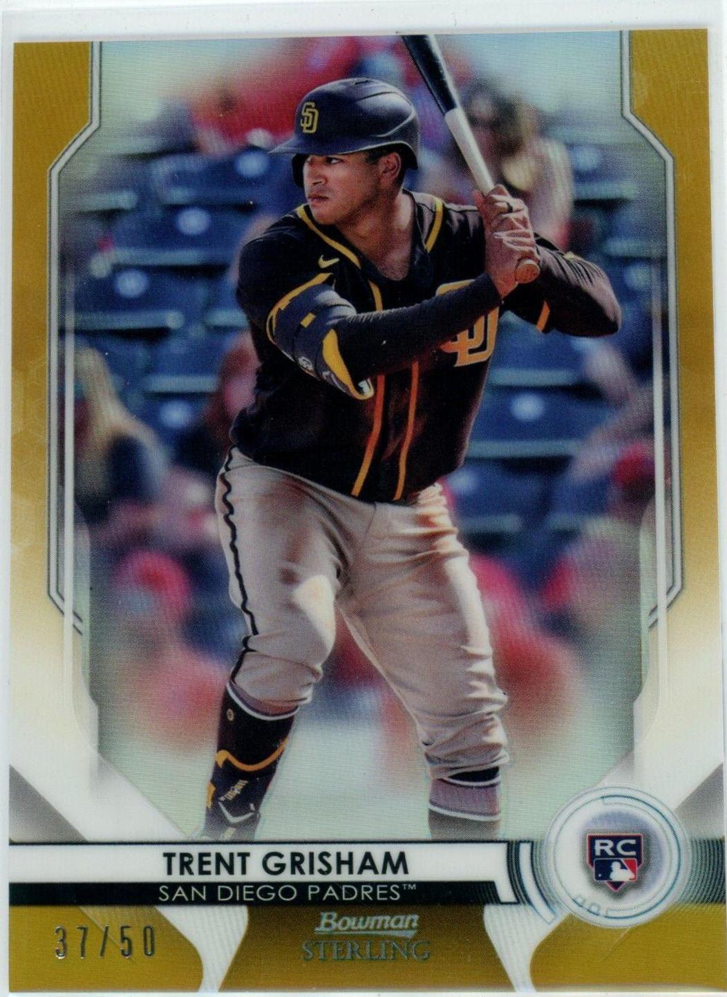 Trent Grisham [Gold Refractor] #BSR-79