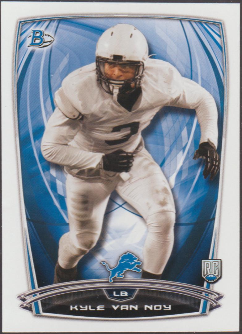 Kyle Van Noy #2 Football Cards 2014 Bowman Rookies