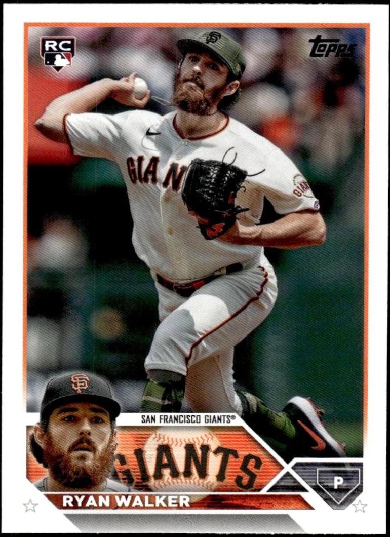 Ryan Walker #US58 Baseball Cards 2023 Topps Update