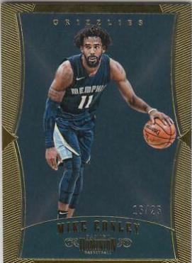 Mike Conley #64 Basketball Cards 2017 Panini Dominion