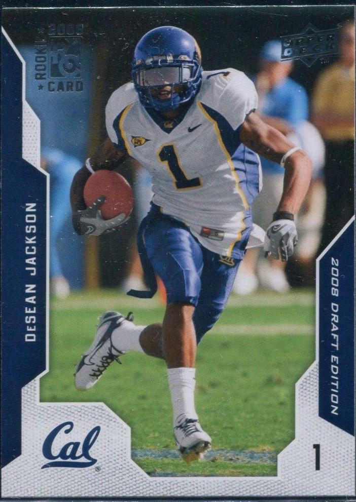 DeSean Jackson #26 Football Cards 2008 Upper Deck Draft Edition