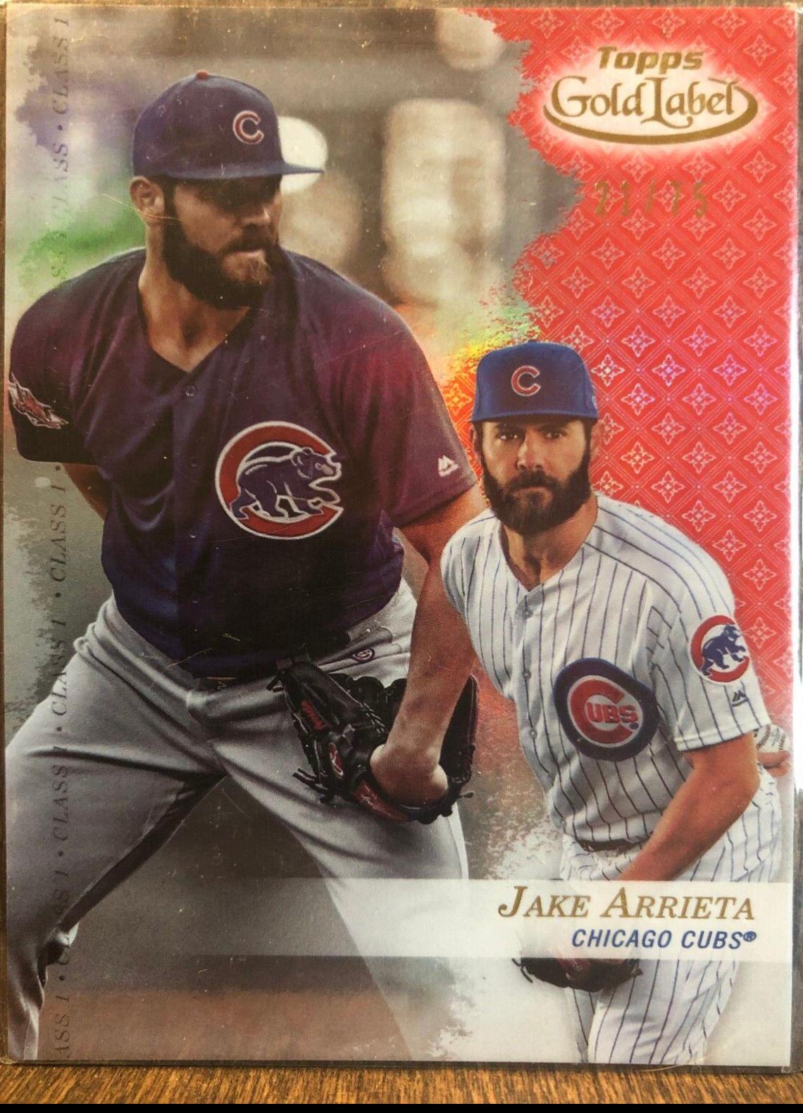 Jake Arrieta [Class 1 Red] #6