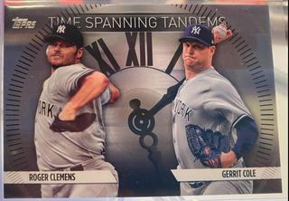 Gerrit Cole, Roger Clemens