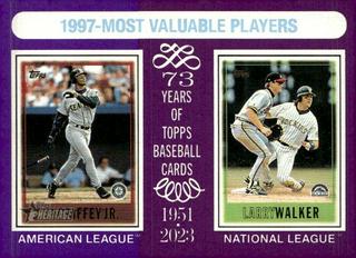 Ken Griffey Jr. / Larry Walker