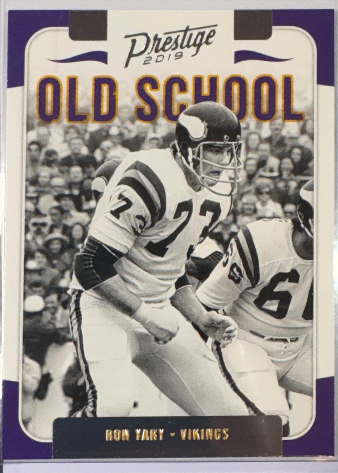 Ron Yary #OS-RY Football Cards 2019 Panini Prestige Old School