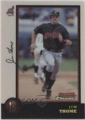 Jim Thome [Refractor] #56 Baseball Cards 1998 Bowman Chrome Prices