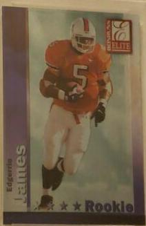 Edgerrin James #180 1999 Panini Donruss Elite Football