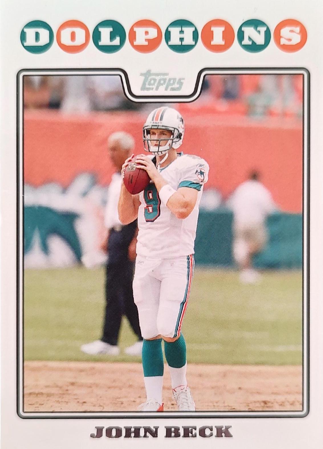 John Beck #13 Football Cards 2008 Topps