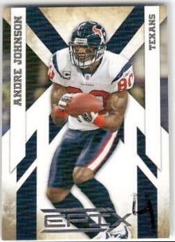 Andre Johnson #38 Football Cards 2010 Panini Epix