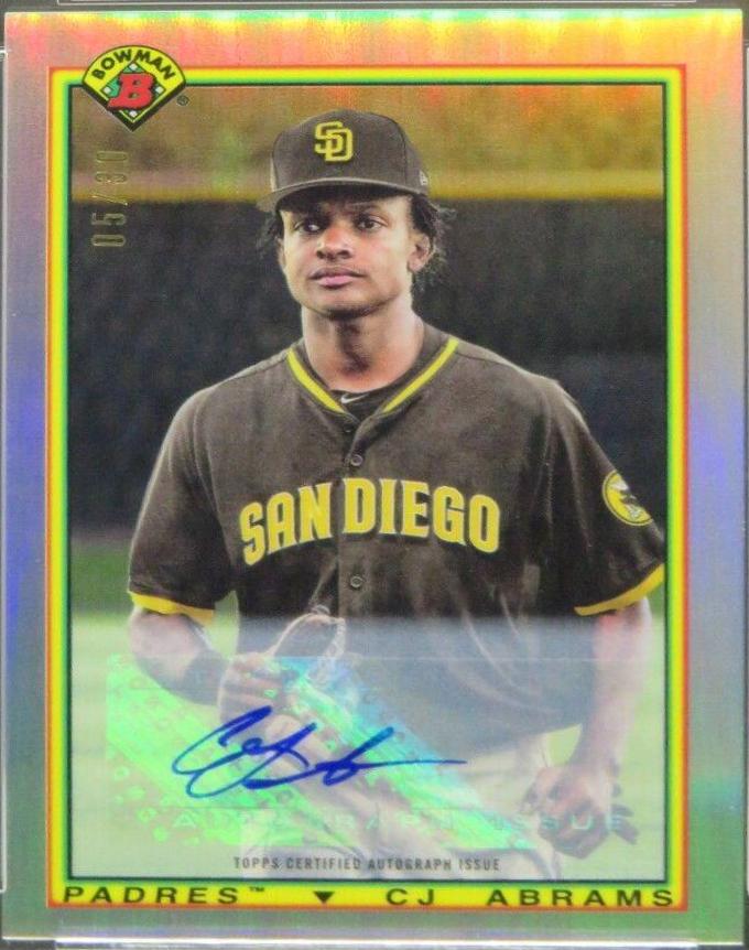 C.J. Abrams [Autograph] #90BCA