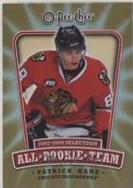 PATRICK KANE #ART-PK Hockey Cards 2009 O Pee Chee All Rookie Team