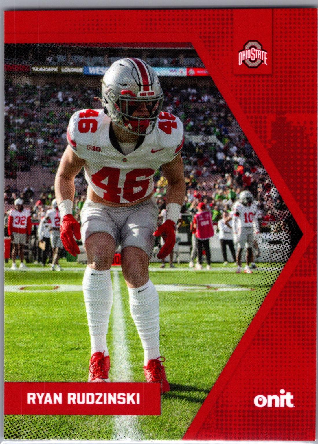 Ryan Rudzinski #B-80 Prices | 2025 ONIT Athlete Ohio State Buckeyes ...