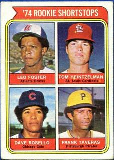 1974 Rookie Shortstops