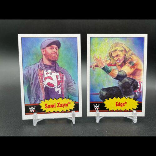 Sami Zayn #17 Wrestling Cards 2021 Topps Living WWE