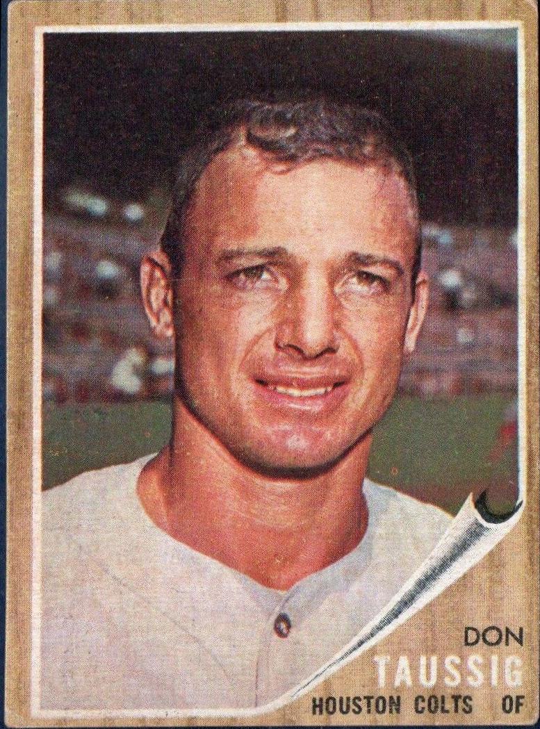 Don Taussig #44 Baseball Cards 1962 Venezuela Topps