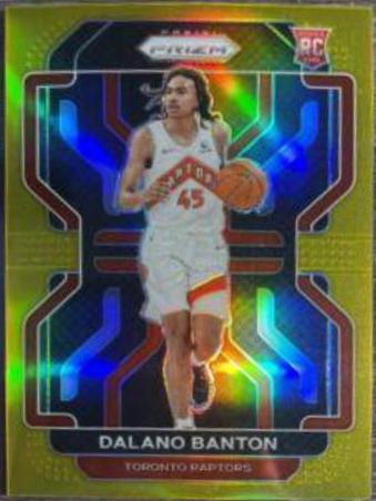 Dalano Banton [Gold Prizm] #328
