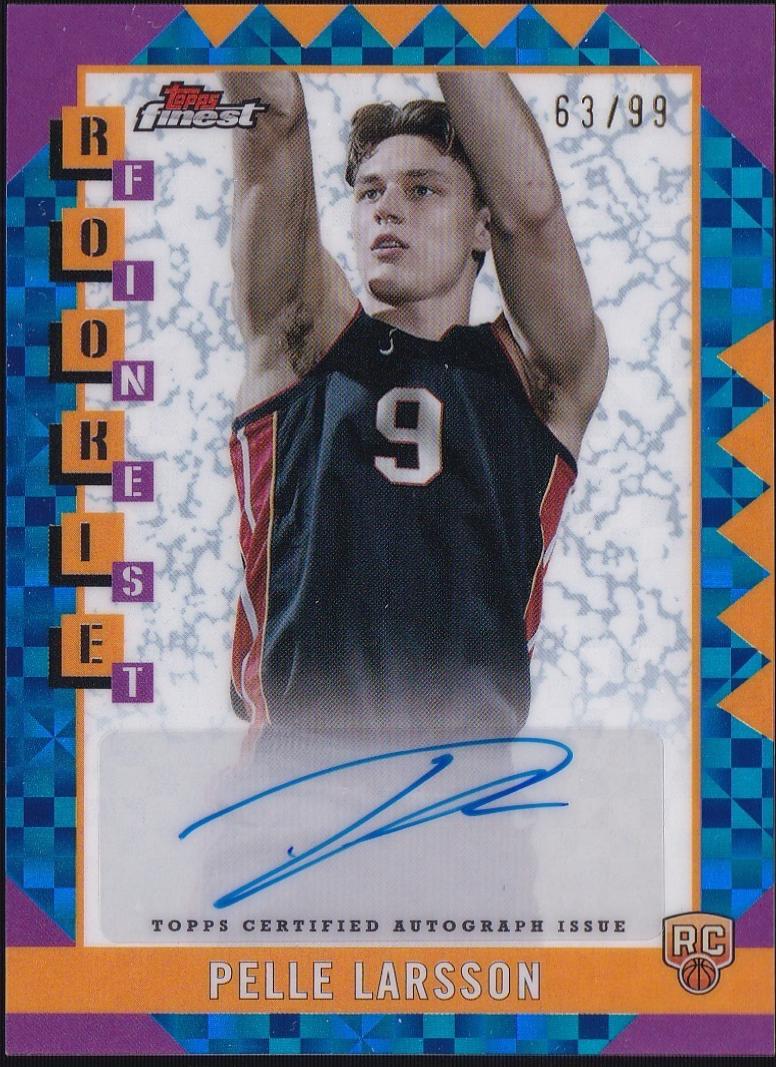 Pelle Larsson [Blue X-Fractor] #RFA-PL