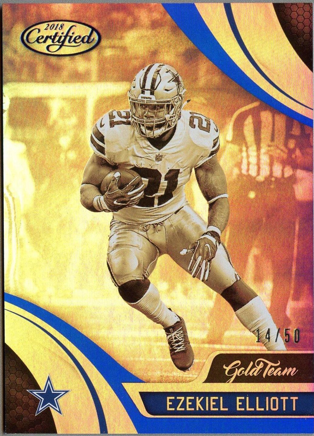 Ezekiel Elliott [Mirror Blue] #GT-EZE