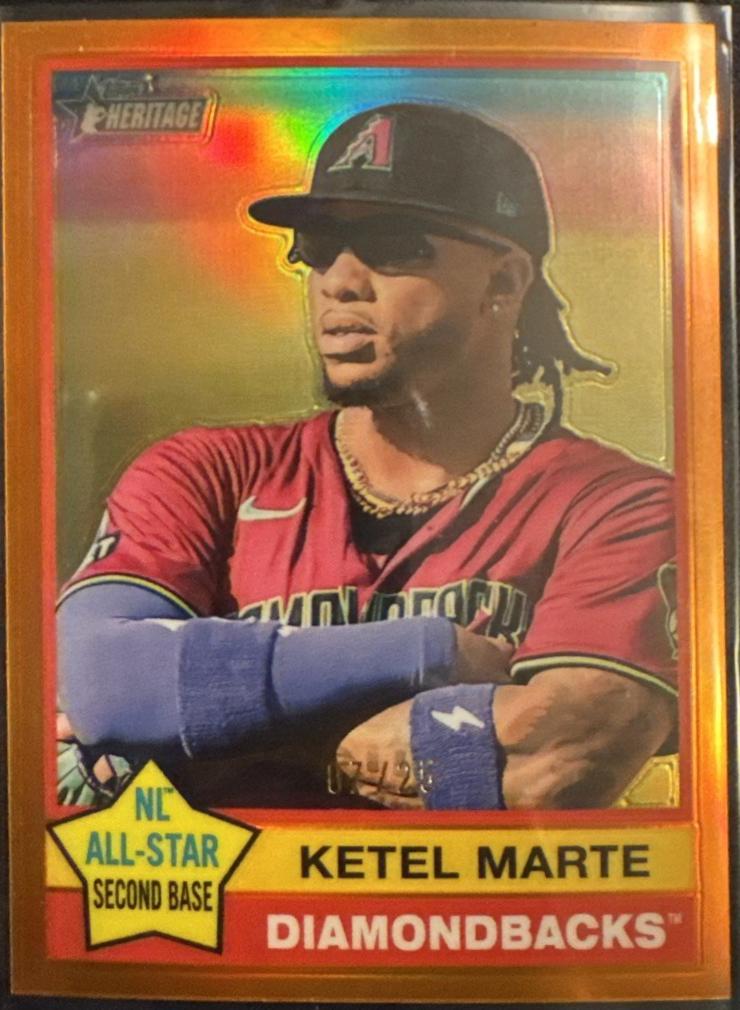 Ketel Marte [Orange Chrome] #420