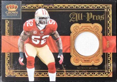 Patrick Willis #12 Football Cards 2011 Panini Crown Royale All Pros
