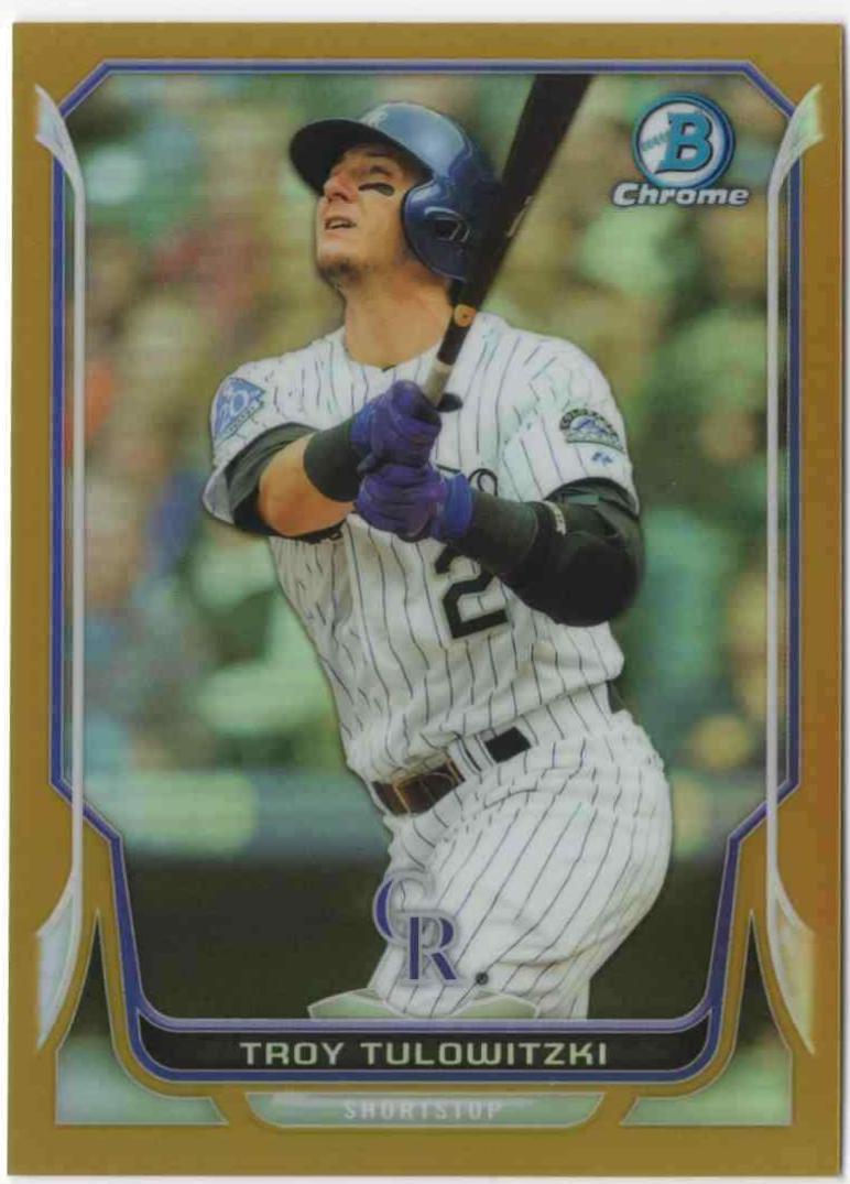 Troy Tulowitzki [Shimmer Refractor] #54
