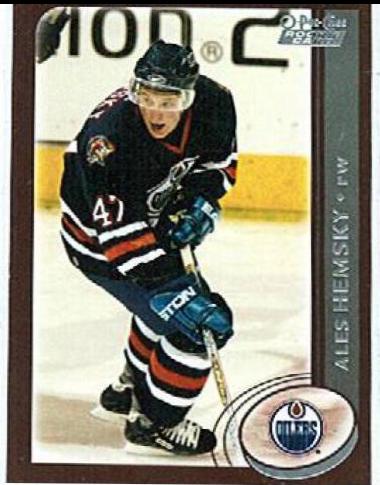 Ales Hemsky #337 2002-03 O-Pee-Chee Hockey