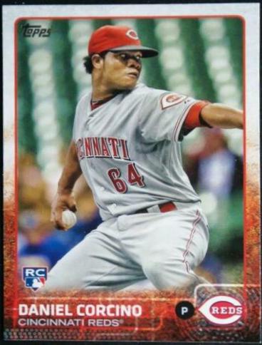 Daniel Corcino #209 Baseball Cards 2015 Topps
