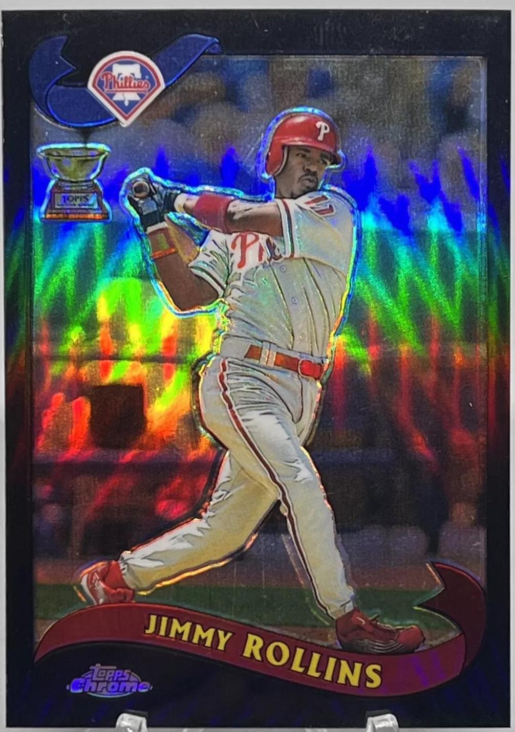 Jimmy Rollins [Black Refractor] #164