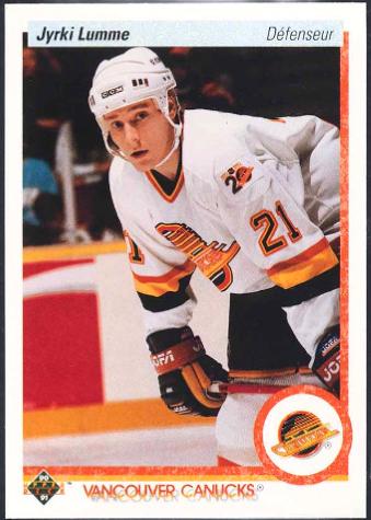 Jyrki Lumme #297 Hockey Cards 1990 Upper Deck French