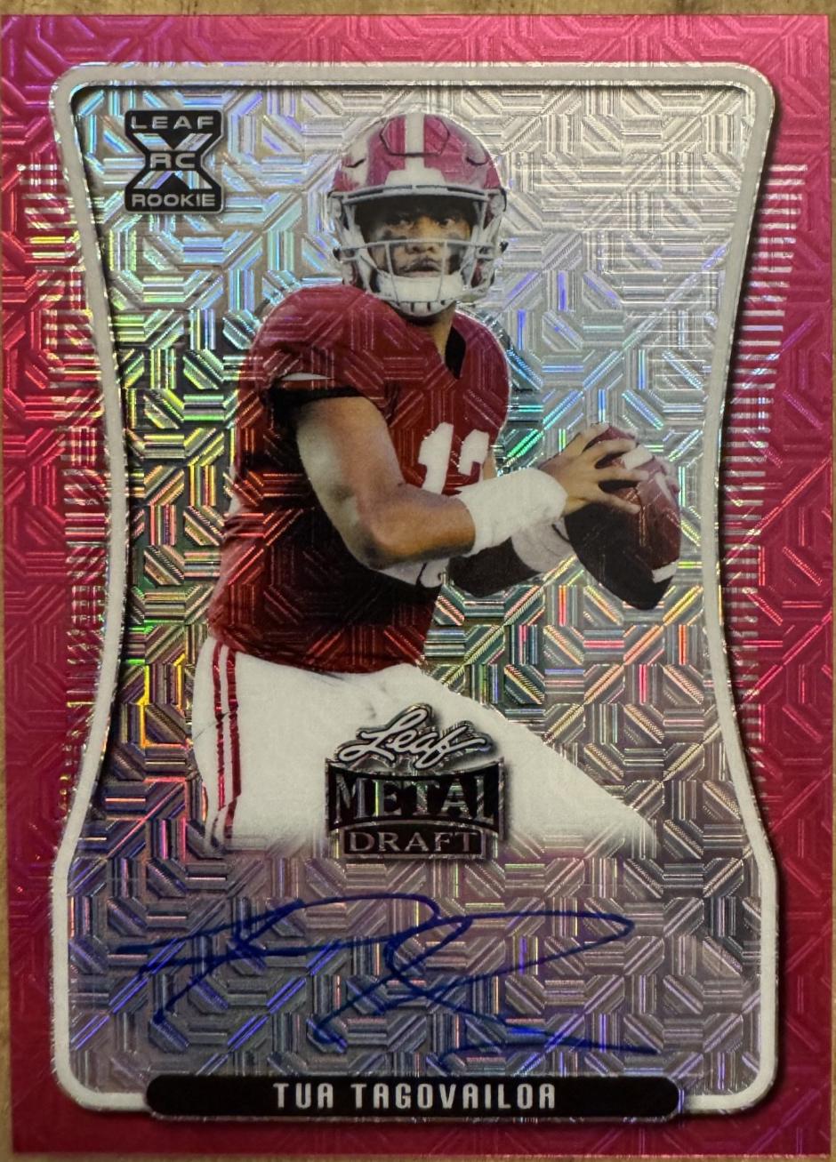 Tua Tagovailoa [Pink Crystal] #BA-TT1