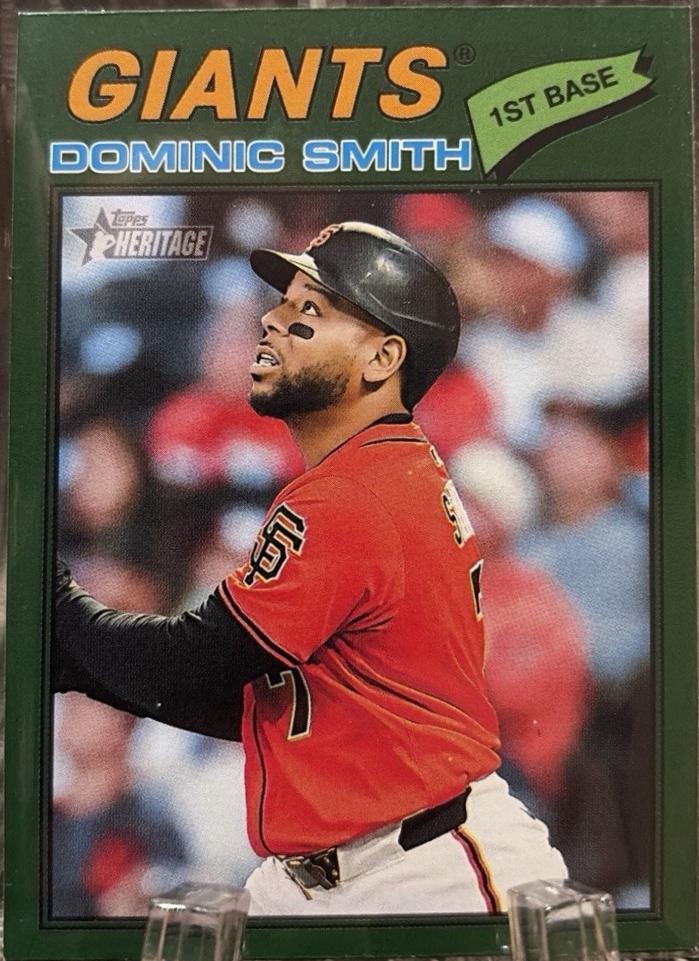 Dominic Smith [Green Bordered Chrome] #225