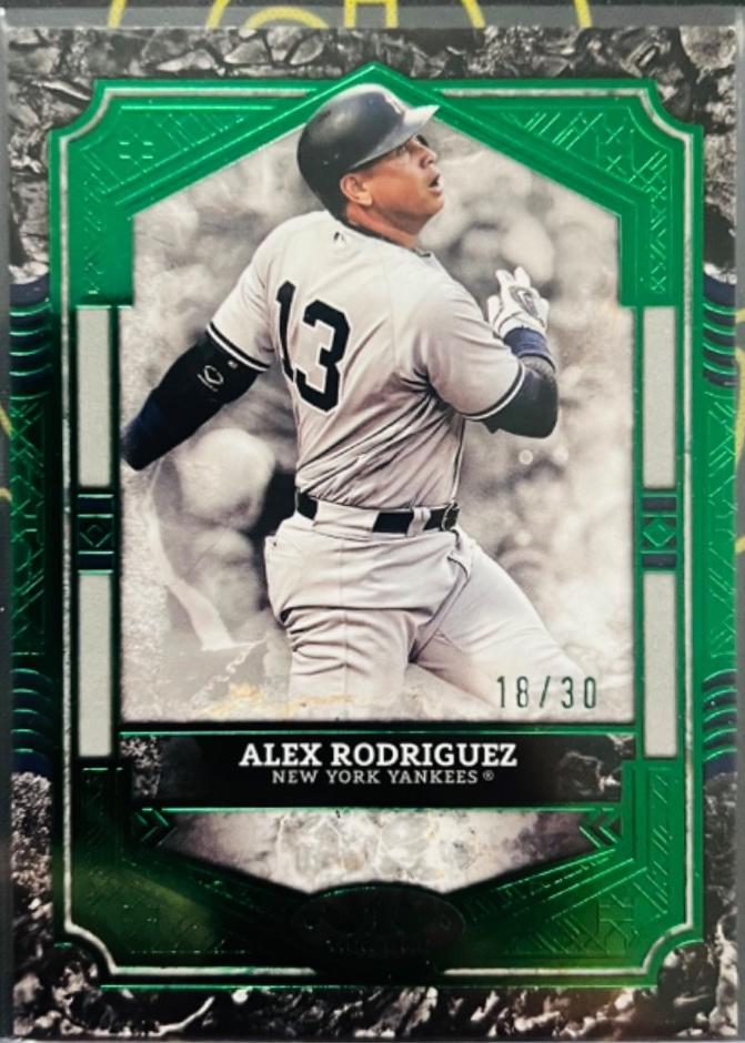 Alex Rodriguez [Green Foil] #8