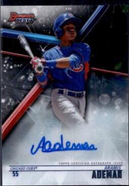 Aramis Ademan #B18-AAL Baseball Cards 2018 Bowman's Best of 2018 Autographs