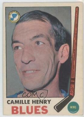 Camille Henry #17 Hockey Cards 1969 O-Pee-Chee